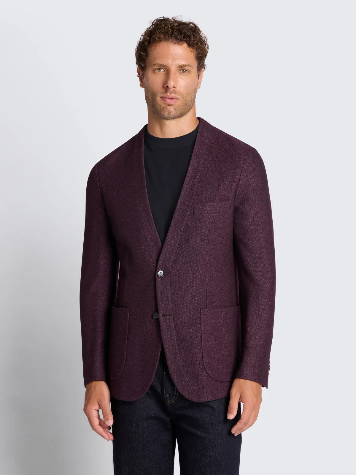 Jardigan tím đậm - Brioni, ảnh chi tiết cùng mẫu