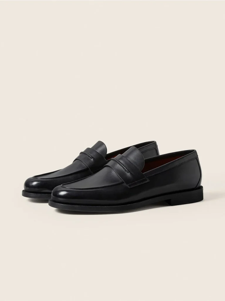 Mocassin Corso da đen - ZEGNA, ảnh tổng thể