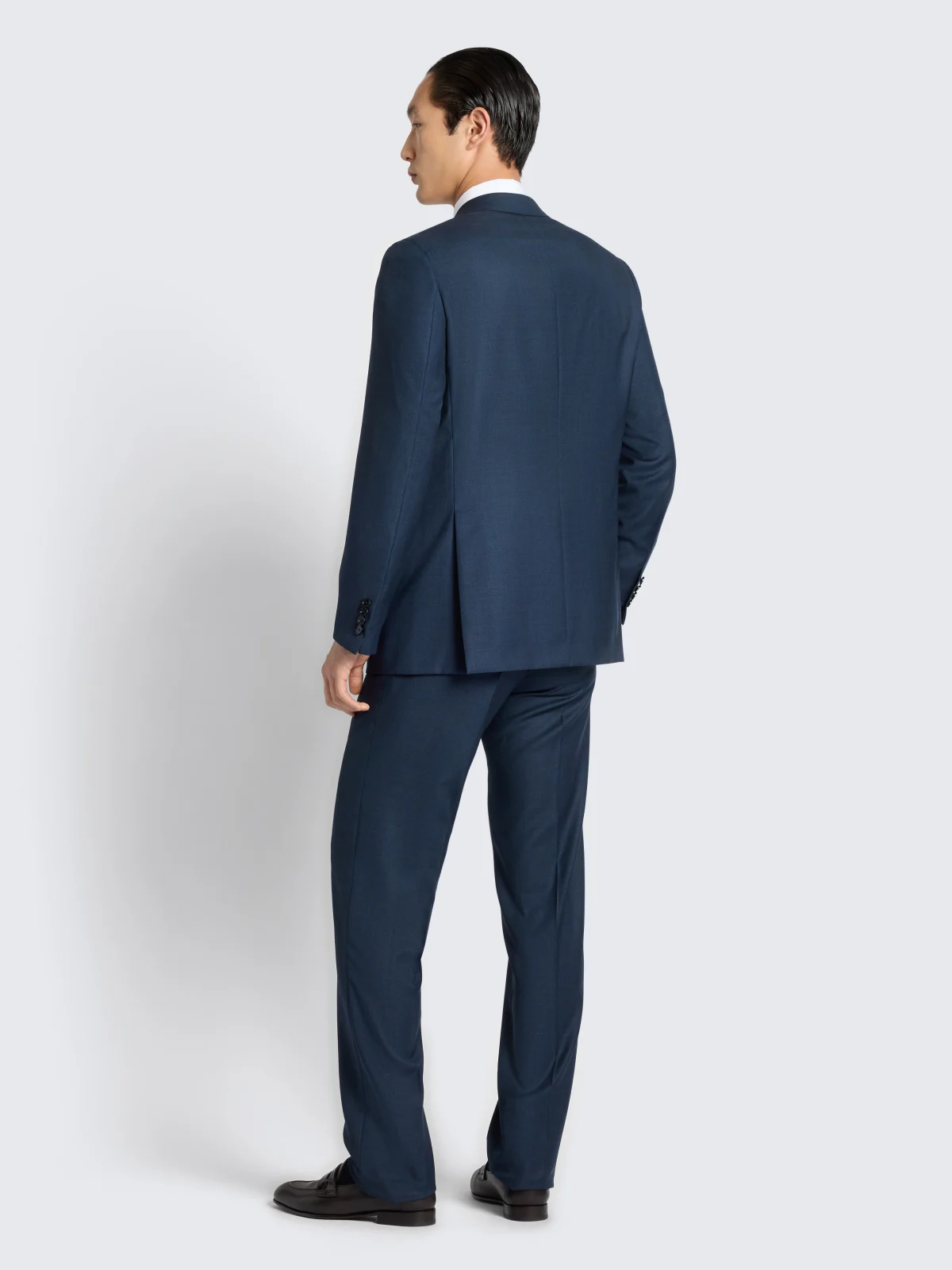 Suit Brunico navy glen plaid - Brioni, ảnh chi tiết cùng mẫu