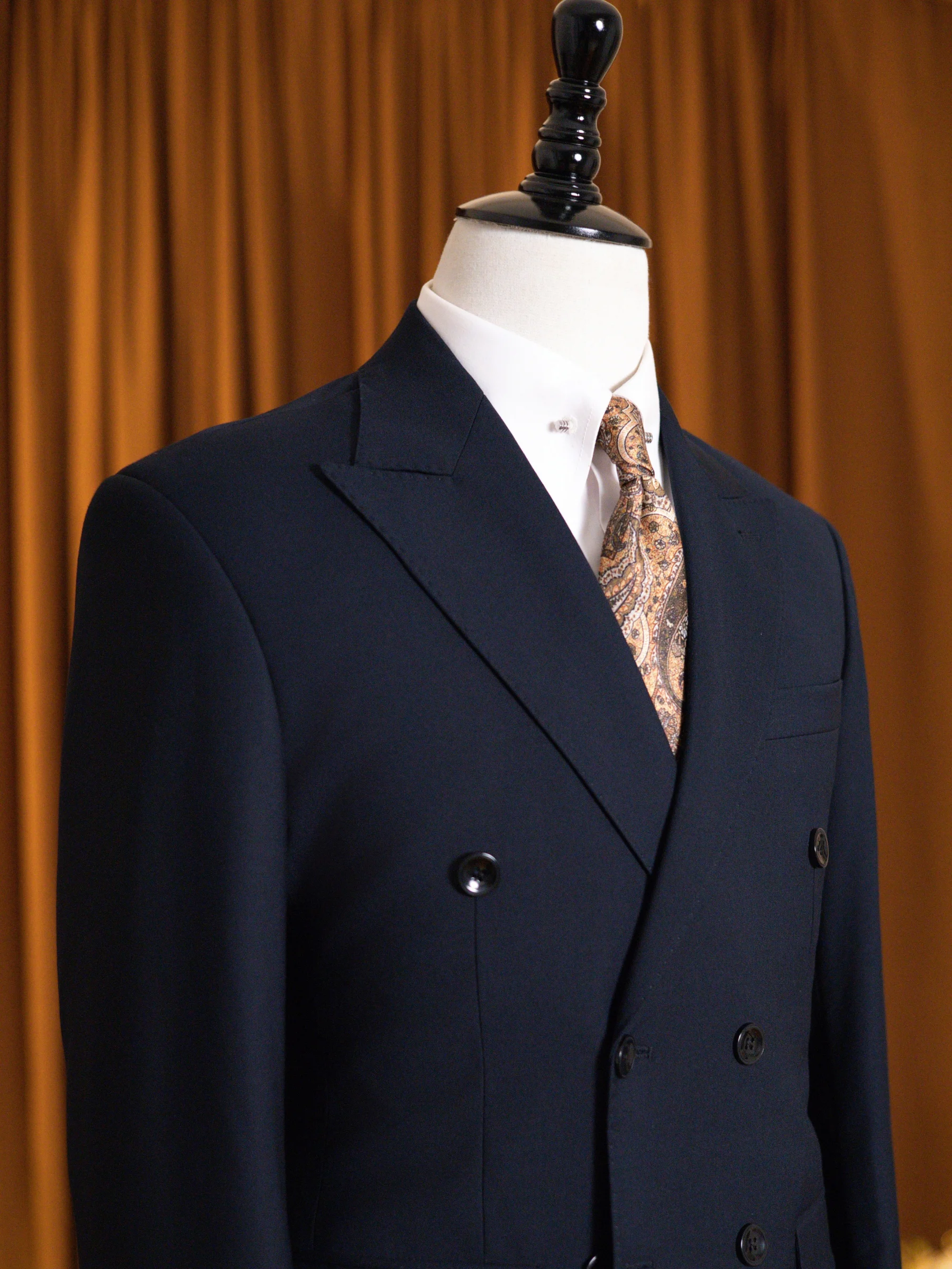 Suit Xanh Navy 2 Hàng Khuy